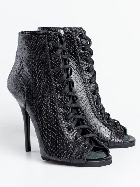 Туфли хилсы для танцев LIZARDI черные