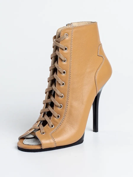 Туфли хилсы для танцев LIZARDI легкий загар