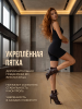 Туфли хилсы для танцев LIZARDI Темно-Коричневый Крокодил